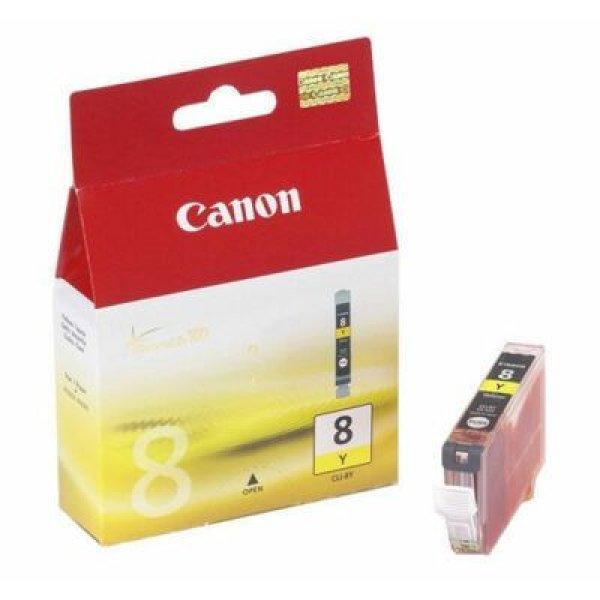 CANON® CLI-8 EREDETI TINTAPATRON SÁRGA 13 ml (≈ 500 oldal)( 0623B001 )