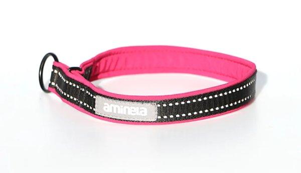 Aminela félfojtó nyakörv -Sport & City 25 mm/42 cm + 5 cm, rózsaszín