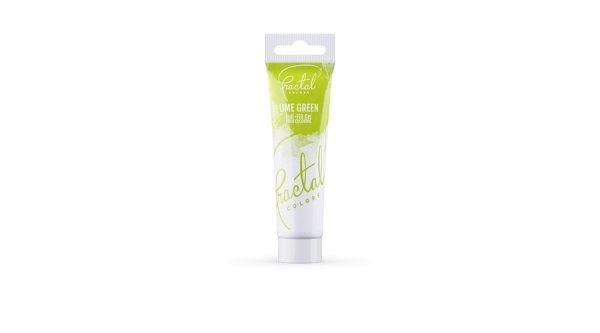 Limezöld Gél Ételfesték – Fractal, 30 ml Dekorációhoz