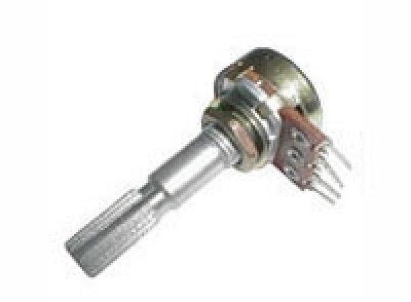 Potentiometer 500K/N mono 6/30mm