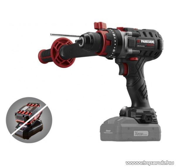 ParkSide Performance PPSBSA 20-Li A1 Hammer Drill SOLO Kétsebességes
ütvefúró csavarozó behajtó + koffer, 20 V, 150 Nm (akku és töltő
nélkül)