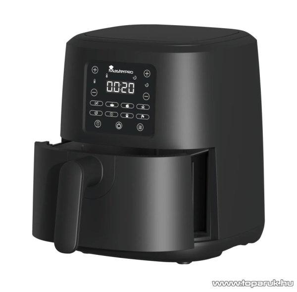 Masterpro BGMP-9322 L Digitális érintőgombos forrólevegős olaj nélküli
légkeveréses Air Fryer sütő, olajsütő, fritőz, 4 literes, 1500 W