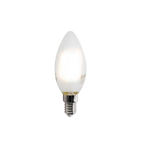 Okos E14 LED izzó C35 matt üveg 4,2W 470lm 2700-6500K