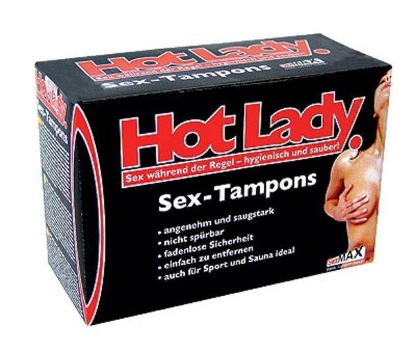  Hot Lady Sex-Tampons, 8er Schachtel (box of 8) 