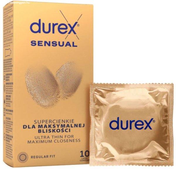 Durex Sensual – vékony óvszerek (10 db)