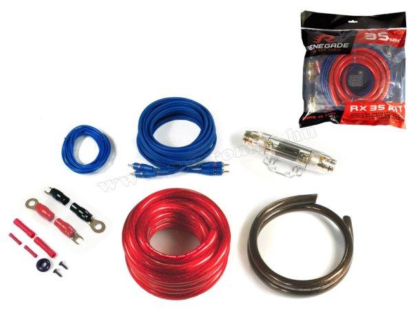 Autó Hi-Fi kábelszett Renegade REN35KIT