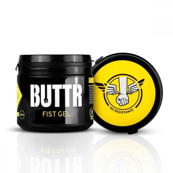 BUTTR Fist Gel - öklöző, vízbázisú síkosító gél (500 ml)