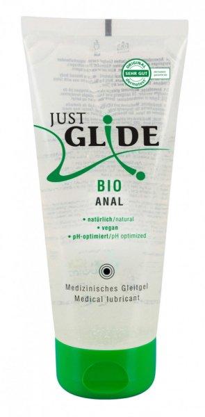 Just Glide Bio ANAL - vízbázisú vegán síkosító (200 ml)