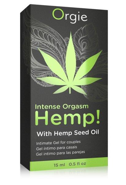 Orgie Hemp - stimuláló intim gél nőknek és férfiaknak (15 ml)