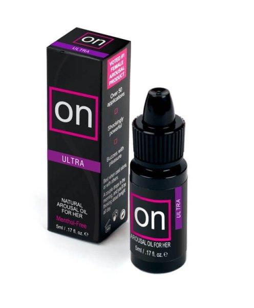 Sensuva Ultra - bizsergető intim olaj nőknek (5ml)