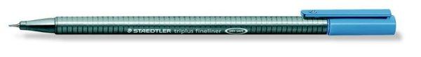 Tűfilc, 0,3 mm, STAEDTLER "Triplus 334", mélykék