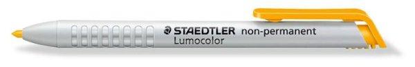 Jelölőkréta adagoló, mindenre író, lemosható (omnichrom), STAEDTLER
"Lumocolor 768", sárga