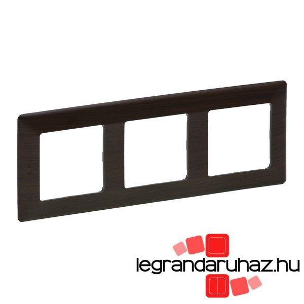 Legrand Valena Life hármas keret wenge dekor, Legrand 754173