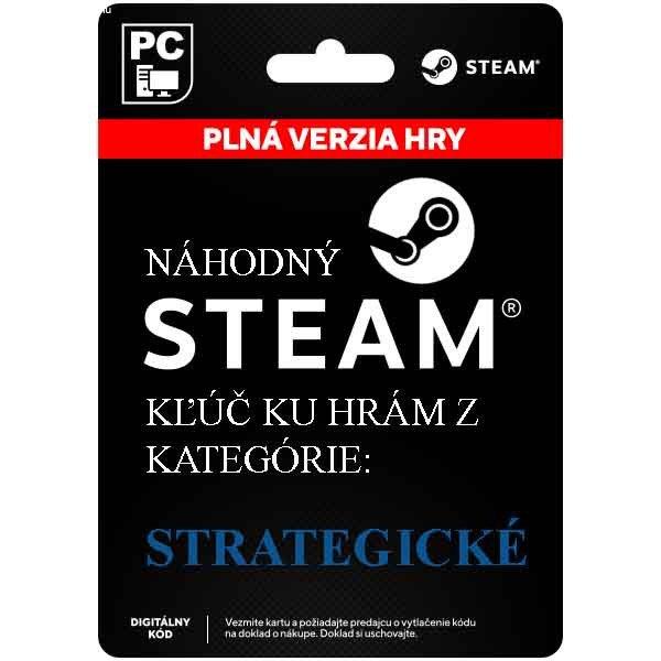 Náhodný Steam kľúč na strategické hry [Steam] - PC