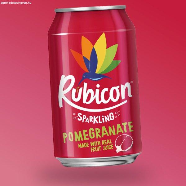Rubicon Pomegranate gránátalma ízű szénsavas üdítőital 330ml DRS