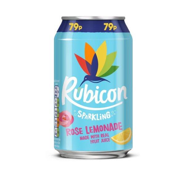 Rubicon Rose Lemonade szénsavas üdítőital 330ml