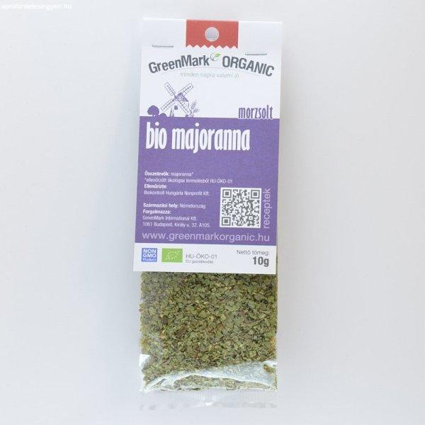 Greenmark bio majoranna morzsolt 10 g