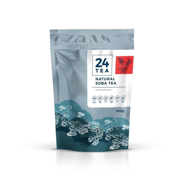 24tea natural soba tea natúr hajdina tea 100 g