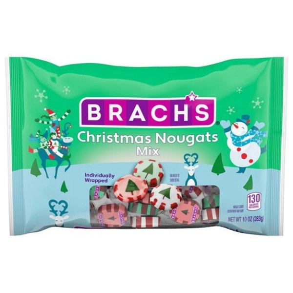 Brachs Christmas Nougats Mix karácsonyi olvadós cukorka 283g