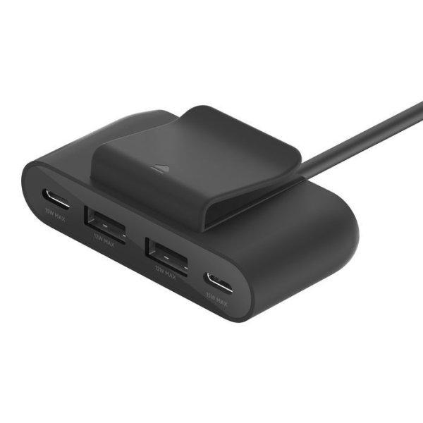 Belkin 4-portos USB2.0 HUB Black