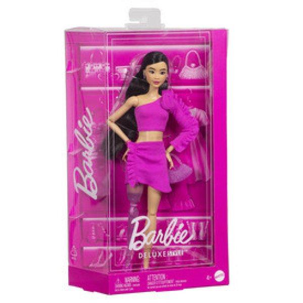 Barbie trendi barátnők - sötéthajú baba