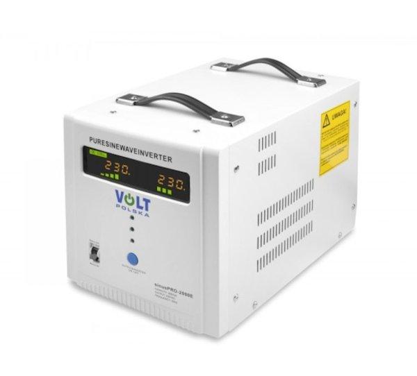 Inverter / Áramátalakító 12V 1250W SZINUSZOS + UPS