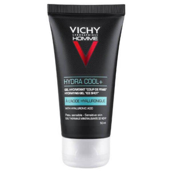 Vichy Hidratáló arczselé hűsítő hatással
Homme Hydra Cool+ (Hydrating Gel Ice Shot) 50 ml