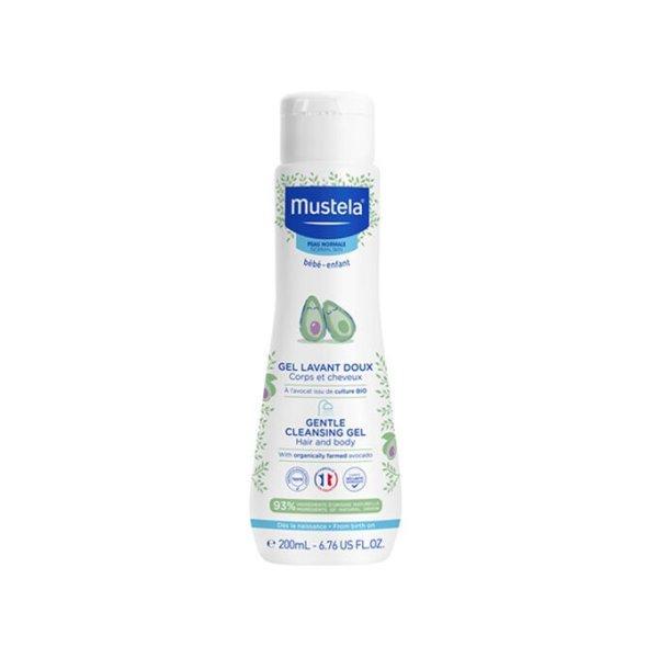 Mustela Gyermek tisztító gél testre és hajra (Gentle
Cleansing Gel) 200 ml