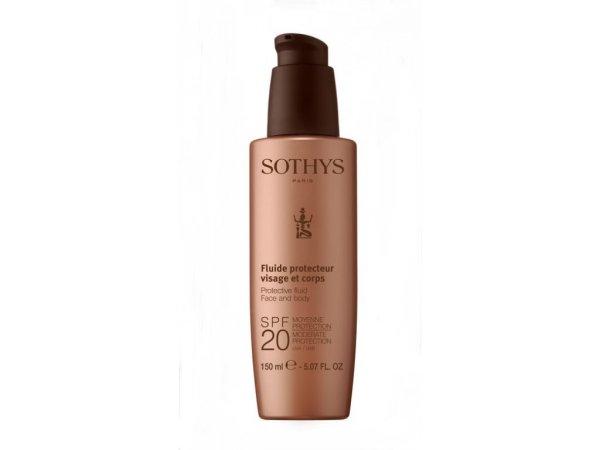 SOTHYS Paris Védő fluid arcra és testre SPF 20 (Protective
Fluid) 150 ml