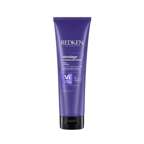 Redken Color Extend Blondage (Express Anti-brass Purple Mask) 350 ml a
sárga hajtónust semlegesítő hajpakolás 250 ml