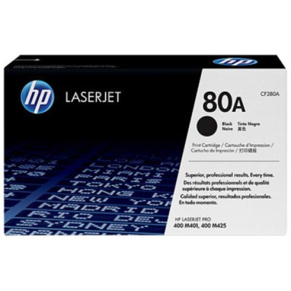 HP CF280A Toner FEKETE 2.560 oldal kapacitás No.80A