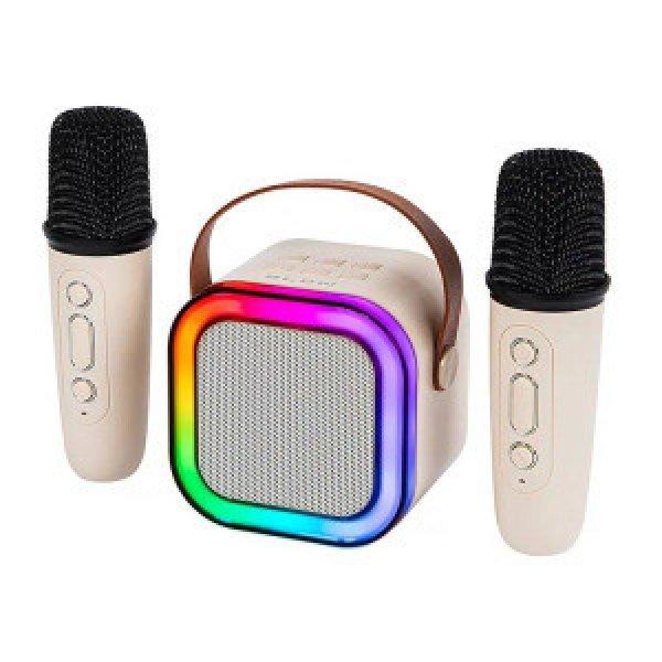 Blow Karaoke RGB Bluetooth hangszóró 2db mikrofonnal, 10W