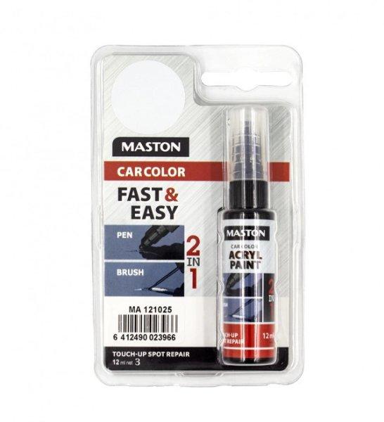 Maston, Javító Stift, 2in1, Fehér, 12ml