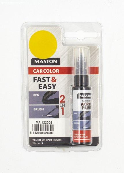 Maston, Javító Stift, 2in1, Sárga, 12ml