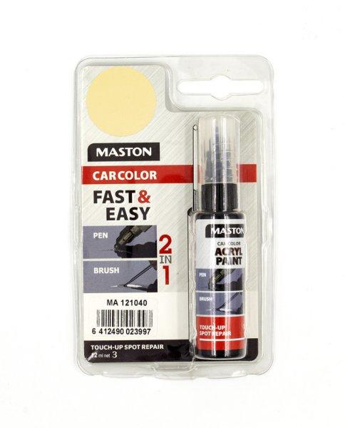 Maston, Javító Stift, 2in1, Sárga, 12ml