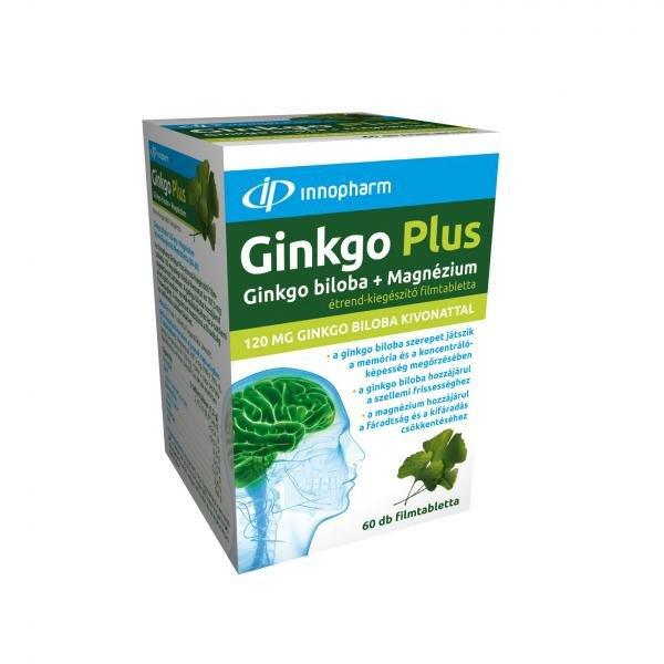 Vitaplus ginkgo plus 120 mg filmtabletta 60 db