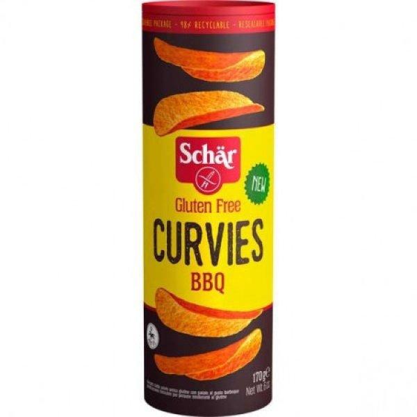 Schar curvies chips bbq 170 g