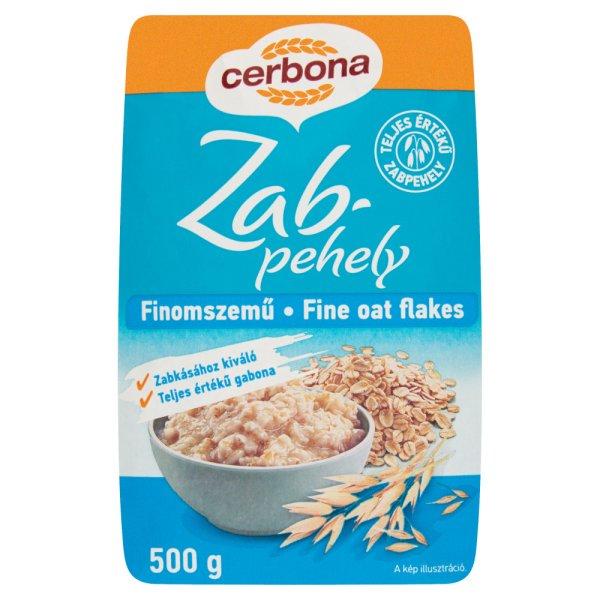 Cerbona zabpehely finomszemű 500 g