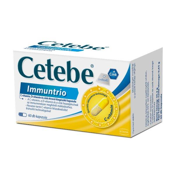 CETEBE C+D VITAMIN +CINK KAPSZULA