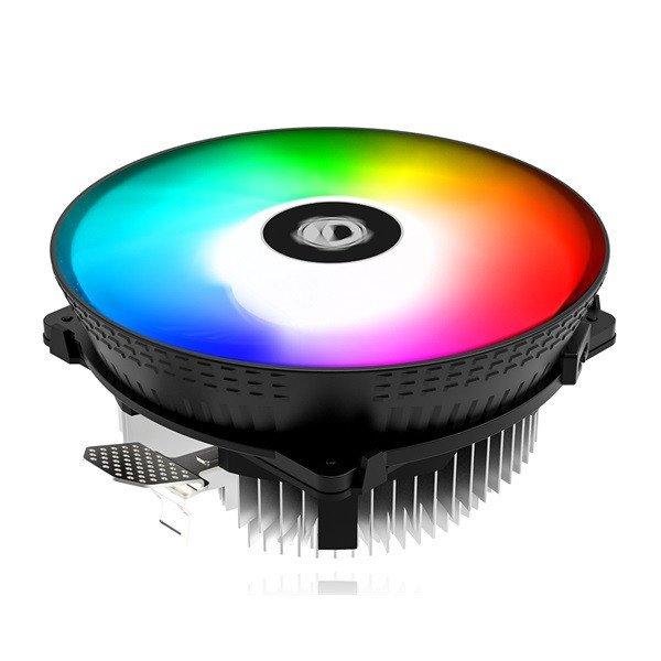 ID-Cooling CPU Cooler - DK-03 Rainbow (14.2-25.6dB; max. 104,48 m3/h; 4pin
csatlakozó, PWM, 12cm, LED)