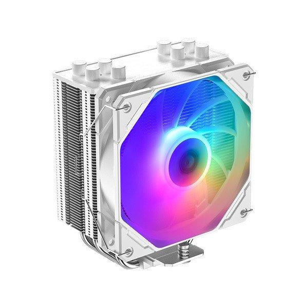 ID-Cooling CPU Cooler - SE-224-XTS ARGB WHITE (28.9dB; max. 118,93 m3/h; 4pin
csatlakozó, 4 db heatpipe, 12cm, PWM, LED)