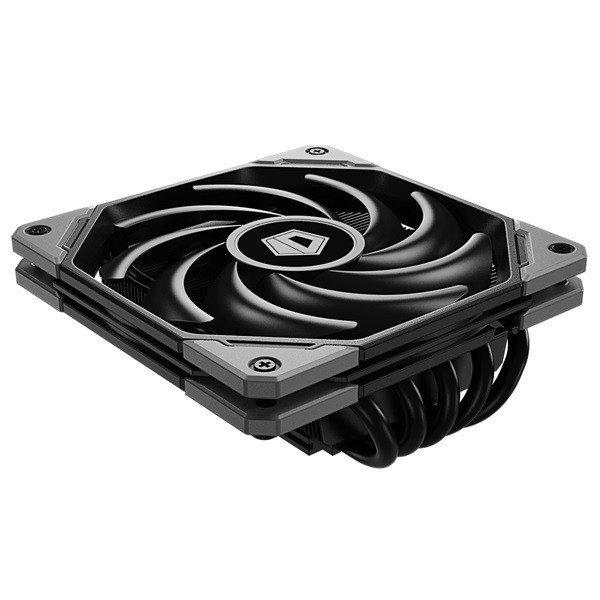 ID-Cooling CPU Cooler - IS-50X V3 (Low profile, 31.2dB; max. 92,76 m3/h; 4pin
csatlakozó, 5 db heatpipe, 12cm, PWM)