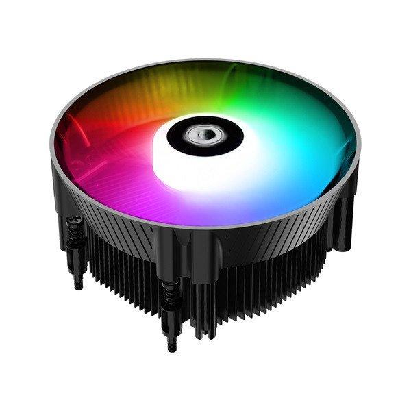 ID-Cooling CPU Cooler - DK-07A RAINBOW (25,6dB; max. 104,48 m3/h; 3pin
csatlakozó, 12cm, LED)