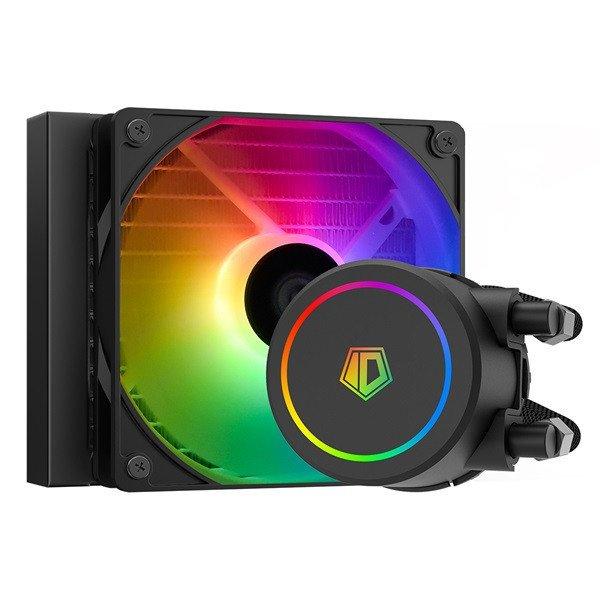 ID-Cooling CPU Water Cooler - FX120 ARGB (35,2dB; max. 129,39 m3/h; 12cm, A-RGB
LED, fekete)