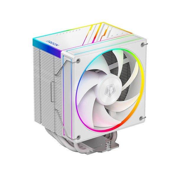 ID-Cooling CPU Cooler - FROZN A610 ARGB WHITE (29.9dB; max. 132,54 m3/h; 4pin, 4
db heatpipe, 12cm, A-RGB, PWM)