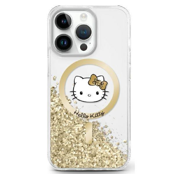 Hello Kitty HKHMP16SLGDIH Liquid Glitter Fever MagSafe-kompatibilis keménytok
iPhone 16 - fehér