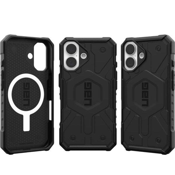 (UAG) Urban Armor Gear Pathfinder MagSafe-kompatibilis tok iPhone 16 - fekete