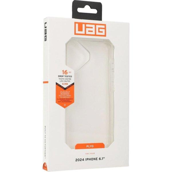 (UAG) Urban Armor Gear Plyo tok iPhone 16 - átlátszó