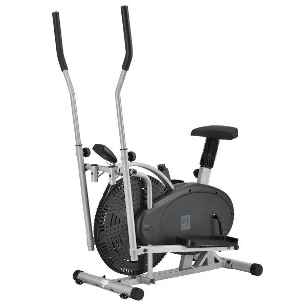 2 in 1 Crosstrainer és Ergometer fitneszgép