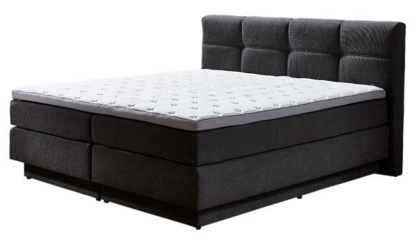 Kontinentális ágy BOXSPRING PORTAGE BX2110 160x200 cm - sötétszürke